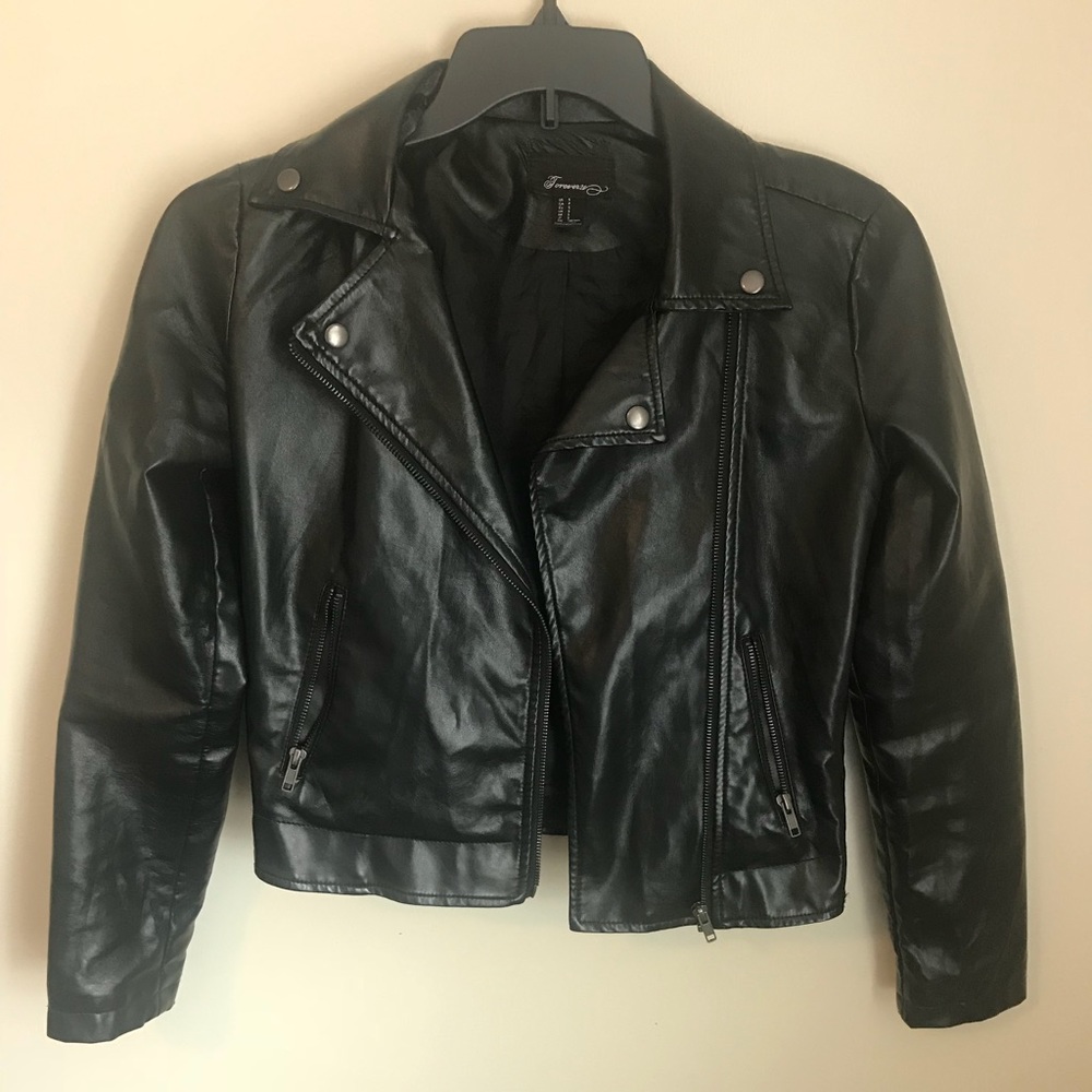 Leather Moto Jacket